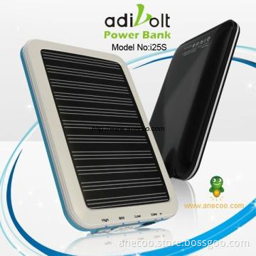 2500mAh Portable Solar aa Battery Mobile Phone Charger